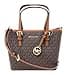 Michael Kors XS Carry All Jet Set Travel Women's Tote Bag, brown - 1