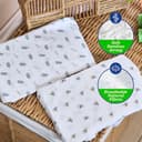 Chicco Next2Me - Juego de 2 sábanas para Cuna, 100% algodón Suave, Accesorio Original y Oficial para Cuna Next2Me Co-Sleeping Cuna, algodón y Confeti - 3