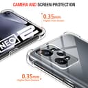 iVoler Klar Hülle für Realme GT Neo 3T / Realme GT Neo 2 / Realme GT 2 mit 3 Stück Panzer Schutz Glas, Dünne Weiche TPU Silikon Transparent Stoßfest Schutzhülle Durchsichtige Kratzfest Handyhülle Case - 4