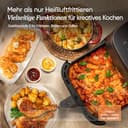 Cosori Turboblaze Airfryer Heißluftfritteuse, 9-in-1 Air Fryer XXL 6L, leiser DC Motor mit 5 Geschwindigkeitsstufen, Grillen, Backen, Gären, Dehydrieren, Tiefkühlen, 87 Rezepte, 64% energiesparend - 6