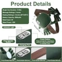 Noetopolis Neck Massager for Neck Pain, 4D Bionic Heated Massager, Cordless Massagers for Back and NEC-k with Hands, NEC-k and Shoulder Massage Siasoo, Shoulder Massager with Fingers for Muscle Relax - 2