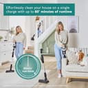 Bosch Unlimited 7 BCS712GB ProHome MultiUse Lightweight Cordless Vacuum Cleaner with Flex Tube, Quick Charger & Accessories, 2 Batteries 80 minutes runtime - White - 3