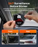 70mai Dash Cam 4K Omni, Front Rear 4K+1080P HDR Dash Cams for Cars with STARVIS 2 IMX678, Night Vision, Parking Mode, Voice Control, 4G LTE, Motion Detection, 5GHz WiFi 6, APP Control, 128GB SD Card - 10