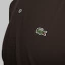 Lacoste, polo da uomo Classic Fit L1212 Marrone (Dark Brown Skb). XXL - 4