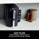 Ninja Double Stack Air Fryer, Vertical Dual Drawer Air Fryer with 4 cooking levels, 2 Drawers and 2 Racks, Space Saving Design, 7.6L Capacity, 6 Cooking Functions, 6 Portions, Black SL300UK - 11