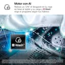 LG F2X50S8TLB - Lavadora Inteligente, 9kg, AI Direct Drive, TurboWash 360º, 1200rpm, Fondo reducido, Un 30% más eficiente que A, Serie 500, Blanca - 7