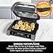 Ninja MAX DG551EU 6-in-1 Indoor Grill & Hot Air Fryer, 6 Cooking Functions, Holds up to 6 Burgers, 3.8L Capacity, Low Smoke, Includes Digital Roasting Thermometer, Grey/Silver - 4