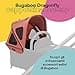 Bugaboo Dragonfly Cappottina Breezy, Estensibile per una maggiore copertura e una Protezione Solare ottimale, Resistente all'Acqua, Sunrise Red - 2