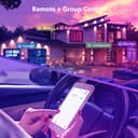 GY Lampadina WiFi Smart globo, LED 23W lampadine a E27 casa intelligente 2500LM,Multicolore regolabile RGBCW dimmerabile bulbo, applicazione di controllo 2700k-6500k, Compatibile con Alexa/Google home - 8