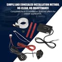 Radar de inducción electromagnética, sensor de estacionamiento con alarma de marcha atrás, sensor de rango completo para vehículos recreativos, camiones y vehículos recreativos con inspección completa - 4