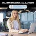 MELOKEA Silla de Oficina Ergonómica, Reposabrazos 4D, Profundidad de Asiento Ajustable, Ruedas de Goma, Inclinación de 4 Niveles, Cómodo para Personas Altas, Estudio & Despacho, Silla Escritorio 200KG - 8