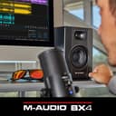 M-AUDIO BX4 - Casse attive Monitor da Studio per PC Amplificate 120 W 4,5" da Scrivania per gaming, produzione musicale, streaming e podcast (coppia) - 12