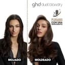 ghd Duet Blowdry - Cepillo secador de pelo 2 en 1 de mojado a peinado, Volumen sin daño térmico, Tecnología Heat-Air Xchange, blanco - 2