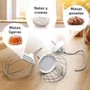 Bosch MUM5 CreationLine - Robot de cocina, potencia de 1000 W, 7 velocidades + función Pulse, color rojo - 6