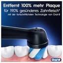Oral-B iO Series 8 Plus Edition Doppelpack Elektrische Zahnbürste/Electric Toothbrush, PLUS 4 Aufsteckbürsten, 6 Modi für Zahnpflege, Reiseetui, Designed by Braun, black/violet - 2