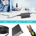 KFD 12V Power Supply Charger for Pioneer DJ Serato DDJ-1000 DJ-Controller Pioneer DDJ-800 Pioneer DDJ RR DDJ 1000 SRT JVC Video Camera Pioneer XDJ-RR All-in-One Rekordbox DJ System DC Adapter Cable - 5