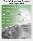 PETKIT PUROBOT CRYSTAL DUO Lettiera Gatto Autopulente con Telecamera AI, Monitoraggio APP, Deodorizzazione Doppia, Design Aperto Sicuro, Doppio Vano Raschiatura Bidirezionale per Gatti Grandi, Grigio - 2