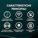 Hisense RB3K330SAIC - Frigorifero Combinato Total No Frost, Inox, 185x60cm, Classe C, 330L, Grande capacità, Ridotta profondità, Deep Freeze, Metal Tech Cooling, WiFi, Silenzioso, Motore Inverter - 4