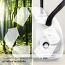 Bosch - Aspirador con Bolsa, Serie 4, Volumen XL de Bolsa de Polvo, Boquilla para Ranuras y tapicería, Blanco, BGB41WH1 - 10