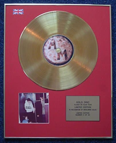 Arctic Monkeys – Limited Edition CD disco rivestito in oro 24 carati LP – Humbug