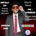 STAR CUTOUTS CS987 The Weeknd Lifesize - Recorte de cartón con Mini Recorte - 7