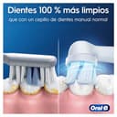 Oral-B iO 2 Cepillo de Dientes Eléctrico Rosa Suave, 1 Cabezal, 1 Estuche De Viaje, 1 Portarrecambios, 3 Modos De Cepillado, Sensor De Presión y Temporizador, Diseñado por Braun - 3