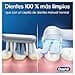 Oral-B iO 2 Cepillo de Dientes Eléctrico Rosa Suave, 1 Cabezal, 1 Estuche De Viaje, 1 Portarrecambios, 3 Modos De Cepillado, Sensor De Presión y Temporizador, Diseñado por Braun - 4