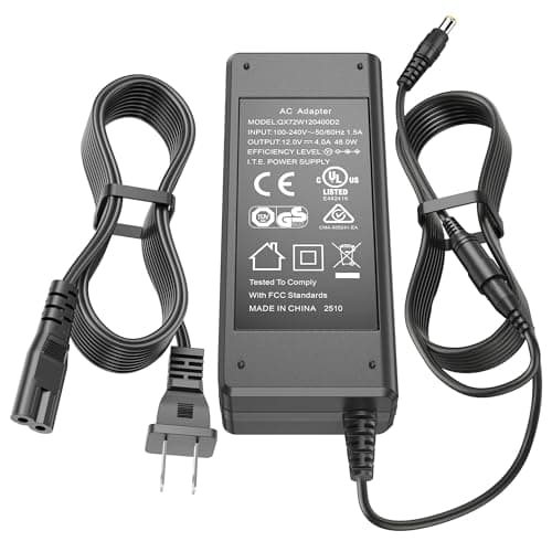 12V Ladegerät für Pioneer DJ Controller Netzteil für Pioneer DJ DDJ-FLX10 DDJFLX10 4-K Performance DJ Controller AC Adapter Netzkabel