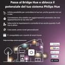 Philips Hue Indoor 1 Pack Strisce LED Smart Solo Kit Base 3m - Luci LED con controllo tramite Hue App - Strisce luminose compatibili con Alexa, Google Assistant e Apple HomeKit - 7