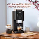 KRUPS Coffee Crush, Cafetera Superautomática, Café en Grano y Molido, 15 Bares, 3 recetas de café, 3 niveles de temperatura y de molienda, Pantalla táctil, Compacta 15 cm de ancho, Negro, SA4028E0 - 3