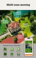 WORX Landroid Vision Cloud WR305E 2WD Robotic Lawnmower without Boundary Cable for 500 m² (AI Obstacle Detection, VSLAM+ RTK Cloud Navigation, Auto Mapping, App Control) - 6