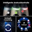 Oral-B iO Series 10 Elektrische Zahnbürste — Electric Toothbrush, Inkl. 1 Aufsteckbürste, iOSense, Lade-Reise-Etui — 7 Putzmodi für Zahnpflege, Zahnbürste Elektrisch, Designed by Braun, Eclipse Gold - 7