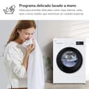 LG F4A1009NWK - Lavadora, 9 kg, 1400 rpm, Carga Frontal, 8 Programas, Programa Rápido y Programa Lavado a Mano, Fondo Especial Reducido, Display LED, Serie 100, Color Blanco - 4