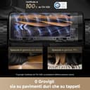 DREAME L40s Pro Ultra Robot Aspirapolvere, Auto-pulizia moci, Aspirazione 19.000 Pa, Spazzola antigroviglio, Estensione Moci e Spazzola Laterale per Angoli, evita oltre 180 oggetti, Controllo Vocale - 4