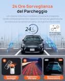 70mai Dash Cam Anteriore e Posteriore A410, Doppia Dashcam 2.5K+1080P HDR, Visione Notturna Super, Apertura F1.55, Modalità Parcheggio 24H, WiFi GPS, G- Sensor, Registrazione in Loop, Include 64GB SD - 5