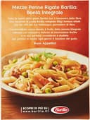 10x Barilla Mezze Penne Rigate Whole Wheat (Integrale) Italian Pasta 500 g - 8