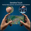 QZJinch 3+3 Piezas,Protector Pantalla para Asus Rog Phone 8 Pro,Cristal templado Antiarañazos，Bordes curvos 2.5D，Dureza 9H,Ultra Transparente,Anticaída,Antihuellas,Sin Burbujas - 6