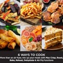 Ninja Air Fryer MAX, 5.2L, 6-in-1, Uses No Oil, Air Fry, Max Crisp, Roast, Bake, Reheat, Dehydrate, Family Size, Digital, Cook From Frozen, Non-Stick, Dishwasher Safe Basket, Grey & Black, AF160UK - 4