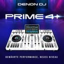Denon DJ PRIME 4+ WHITE DJ-Controller mit Stem-Trennung auf 4 Decks, WLAN-Streaming, Drop Sampler Mixer, 10.1-Zoll Touchscreen, Beleuchtungssteuerung, Weiß - 10