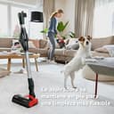 Bosch - Aspiradora Sin Cable, Unlimited 7 ProAnimal, Luces LED, Rojo, BBS711ANM - 10