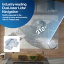 ECOVACS DEEBOT X2 OMNI Robot Vacuum Cleaner with Mop, 8000Pa, AI-Powered Navigation, Slim & Square Design - 5