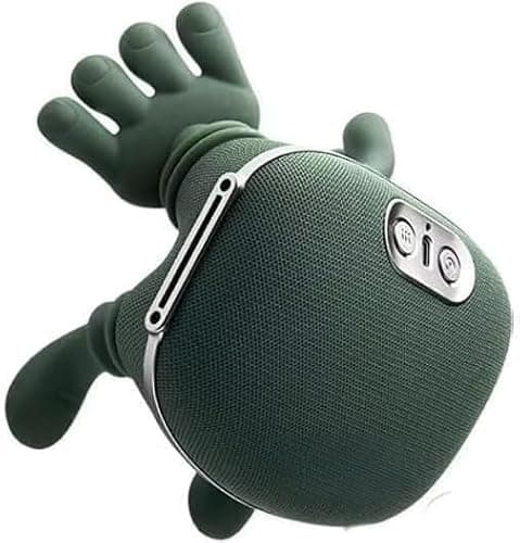 SQUADO Massaggiatore Cervicale Elettrico Shiatsu con Impastamento Profondo e Riscaldamento – Dispositivo Ricaricabile USB per Massaggio di Collo e Spalle, Portatile per Casa e Ufficio