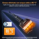 roborock F25 Ultra Aspirapolvere Lavapavimenti a Vapore Senza fili Riscaldamento a 180 °C, Lavaggio 86 °C, Asciugatura 90 °C in 5 min, Aspirazione 22 kPa, WiFi, Sistema Anti-groviglio. - 2