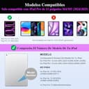 WIWU Funda Teclado para iPad Pro 13 M4/M5 2024/2025 Carcasa Magnética 3 en 1 Desmontable Teclado con Touchpad Soporte Ajustable Teclas Retroiluminadas 7 Colores (Negro, iPad Pro 13"(M4/M5 2024/2025) - 2