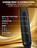 Föhn Ionen Haartrockner 2200W,EC Motor Fön 110,000RPM,320g Reisefön,Ionen Föhn 200Million Ionic,Föhn mit Diffusor 3 Geschwindigkeiten 4 Heizstufen Thermo-Control für Haarsalon Hause Reise - 6