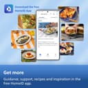 Philips 4000 Series Stacked Dual Basket Airfryer 10L – RapidAir Technology, Sync Finish, 2 Meals at Once, 45% Less Countertop Space, PFAS-Free Ceramic Coating, Easy View Windows (NA460/09) - 12