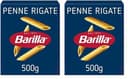 Barilla Pasta Classic Penne Rigate made with durum wheat, 500g - 1