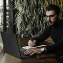 BlueSwan Cover compatibile con MacBook Pro 14 Pollici 2025 2024-2021 Pro/Max M5 A3434 M4 A3112 A3185 A3401 M3 A2918 A2992 M2 A2779 M1 A2442, Anti-crepa Custodia Rigida in TPU Anti-impronte- Nero Opaco - 2