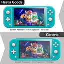 daydayup [4 Pack Screen Protector Tempered Glass for Nintendo Switch lite - Hestia Goods Transparent HD Clear Anti-Scratch Screen Protector for Nintendo Switch lite - 5