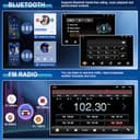 4+64G 2 Din Android 13 Autoradio Stereo per Citroen Berlingo 2 2008-2019 Peugeot Partner con Carplay Android Auto, 10,1 pollici Touch Screen Radio Lettore Multimediale con navi GPS DAB+ FM SWC - 5